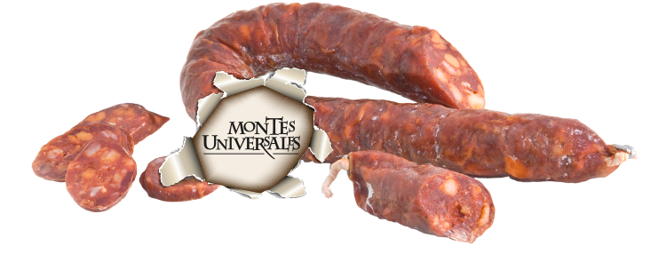 chorizo de sanglier tranchée