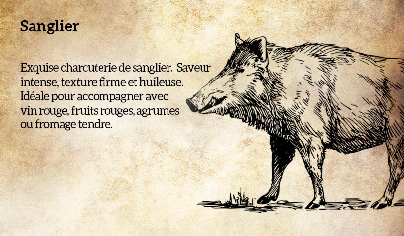 produits de sanglier